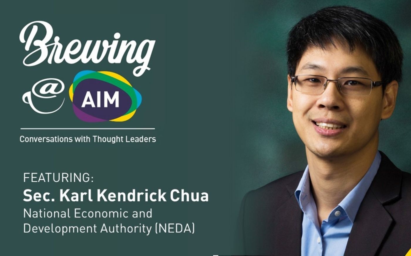 Brewing@AIM with NEDA Sec. Karl Kendrick Chua