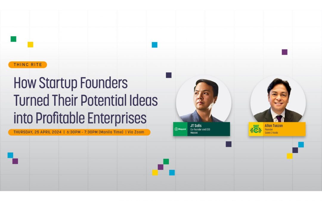 Webinar: How Startup Founders Turn Their Potential Ideas into Profitable Enterprises