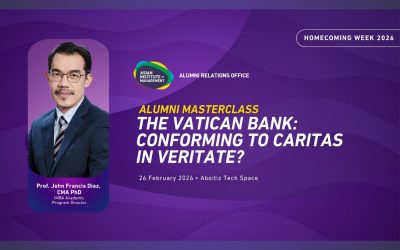 Alumni Masterclass • The Vatican Bank: Conforming to Caritas in Veritate?
